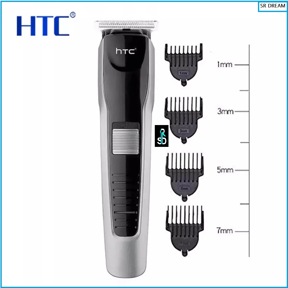 HTC AT 538 Rechargeable Hair and Beard Trimmer for Men. - Image 4