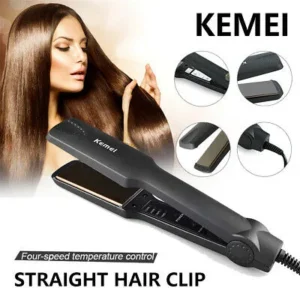 Kemei Hair Straightener-Km-329 Ceramic Flat Hair Straightener.