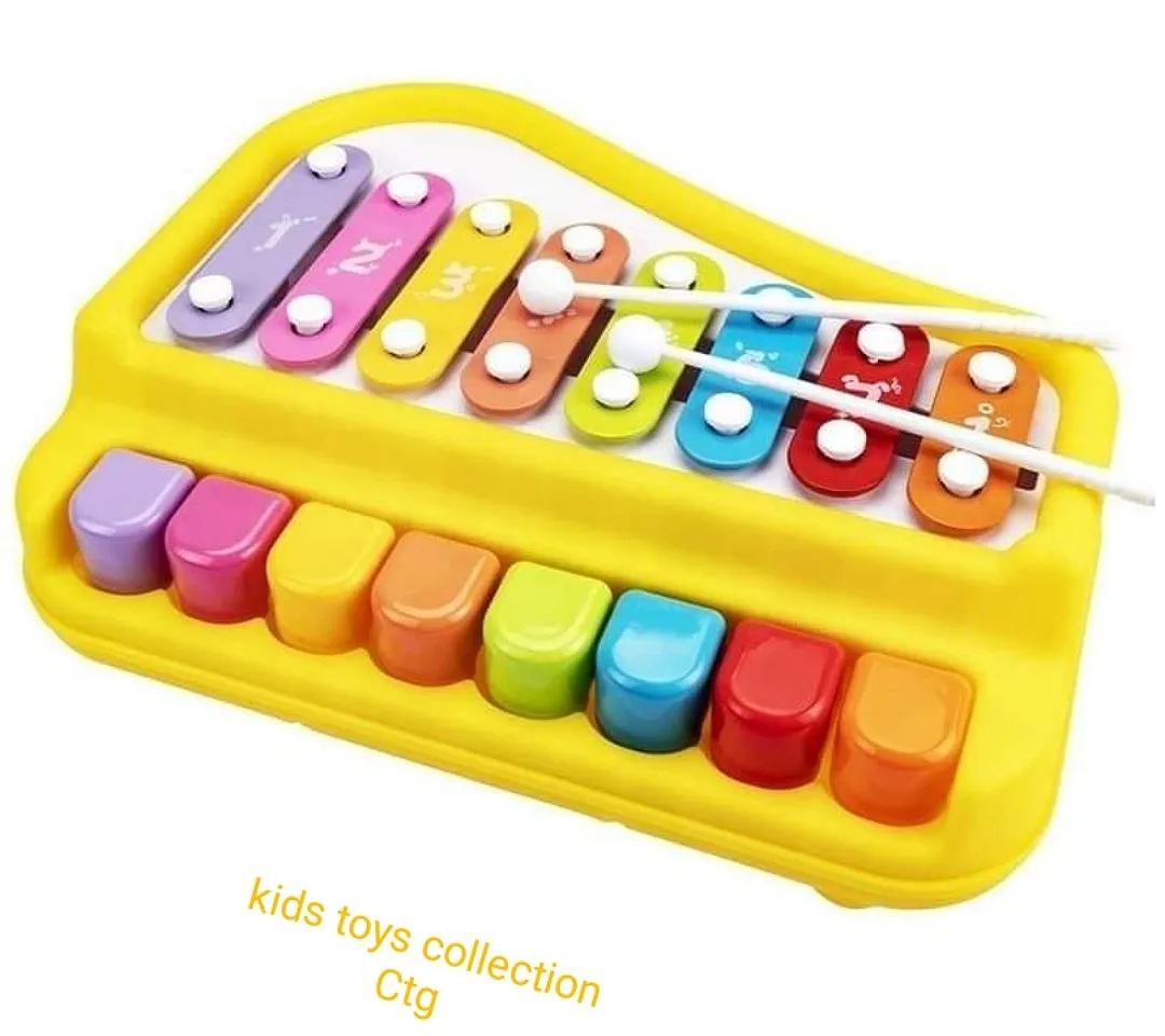 Kids Xylophone 2 in 1 Piano with 8 Keys, Colorful Musical toy for baby. - Image 5