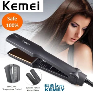 Kemei Km-329 Ceramic Flat Hair Straightener - Hair Straightener