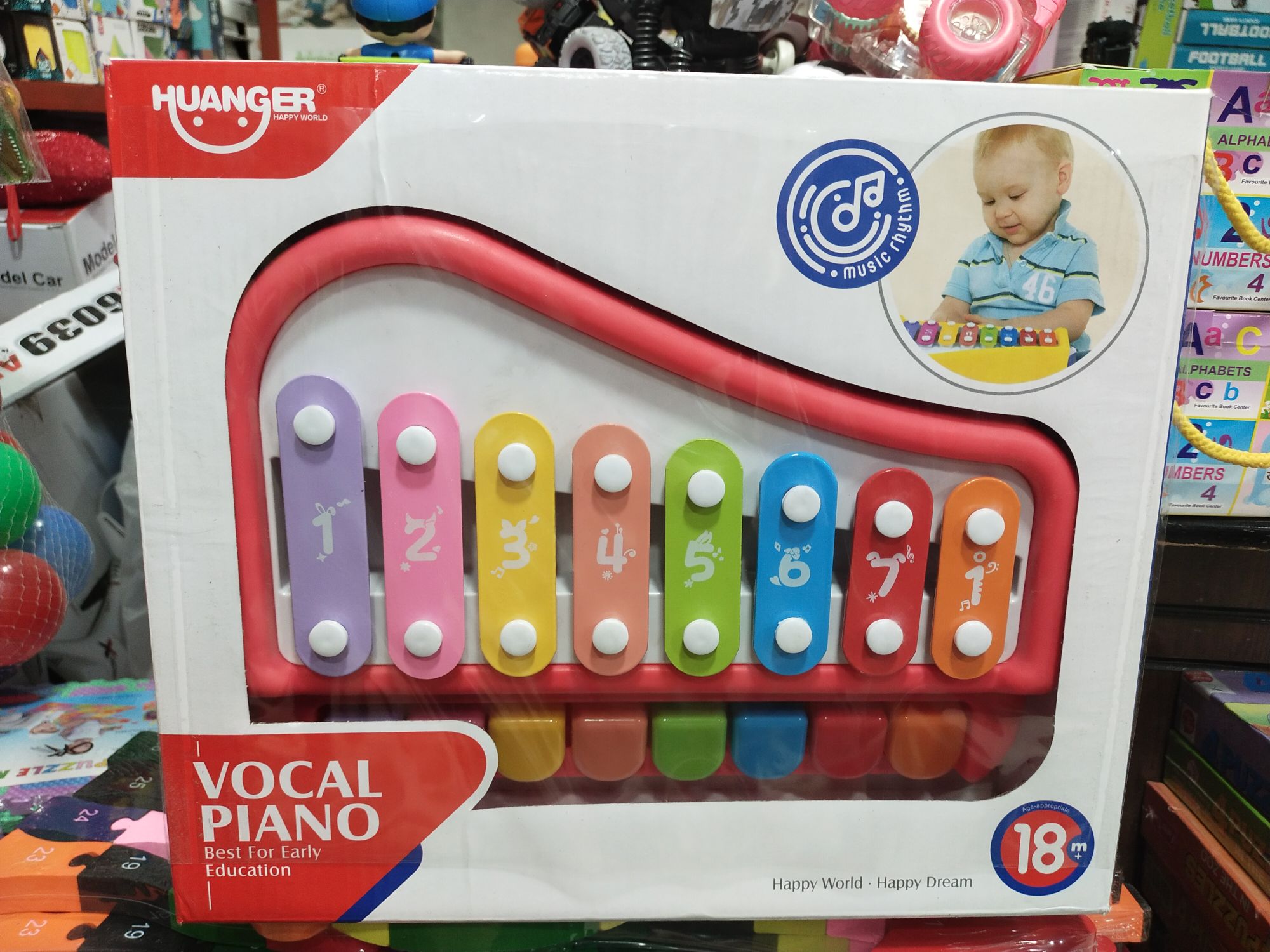 Kids Xylophone 2 in 1 Piano with 8 Keys, Colorful Musical toy for baby. - Image 3