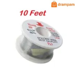Soldering Wire Lead Rang Tin Lead Flux Rosin Core-10 Feet.