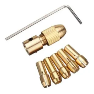 Micro Twist Drill Chuck mini Drill Bit Copper Collet Set (3.17mm).