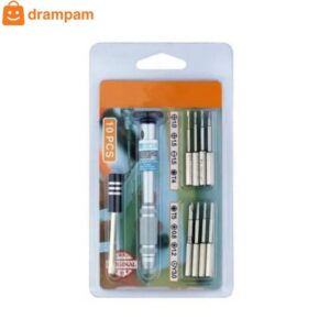 10 Pcs Small Multipurpose Screwdriver Set, Interchangeable (SW-8143) for Mobile Repairing, Home Appliance, Laptop, Computer Repairing Tablets Mini Tool Kit.