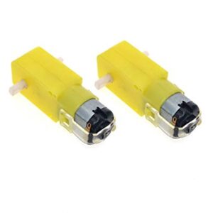 1PCS 3V - 6V DC Yellow Gear Motor for Robot Wheel.