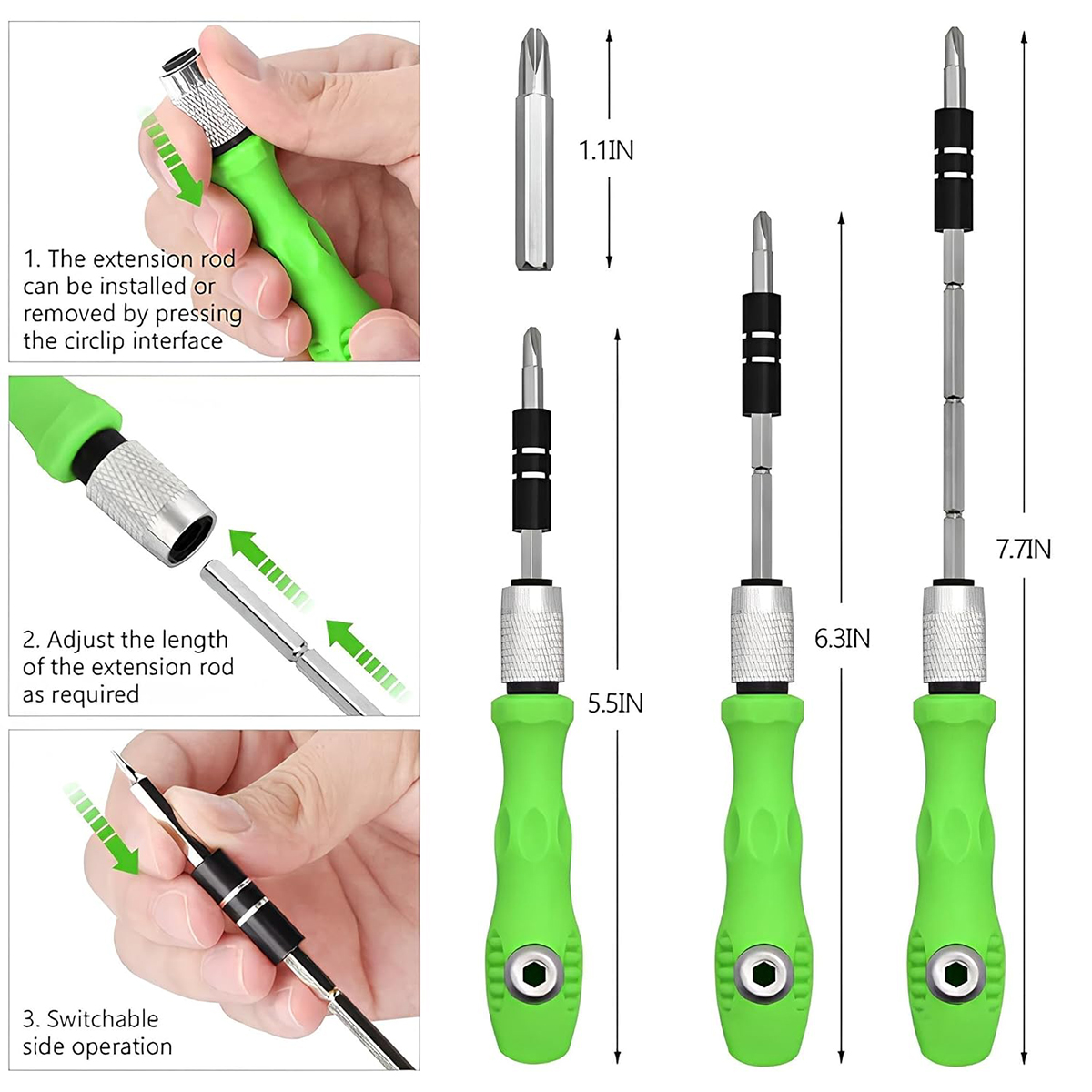 Multipurpose Precision Screwdriver Disassemble Electronic Repair Tool-32 In 1. - Image 5