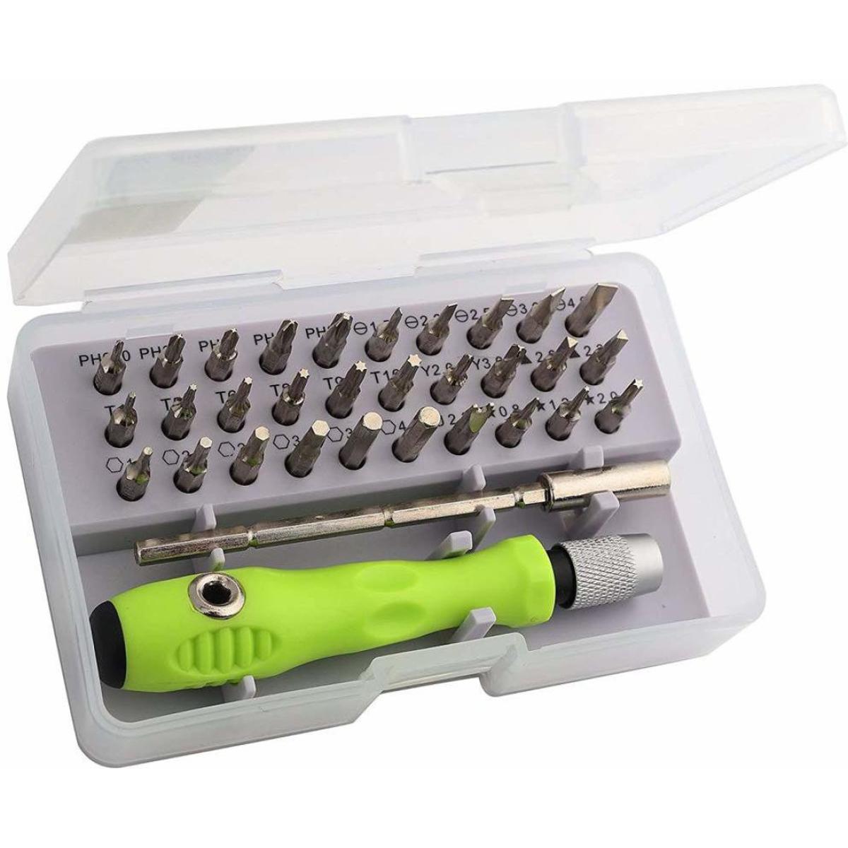 Multipurpose Precision Screwdriver Disassemble Electronic Repair Tool-32 In 1. - Image 4